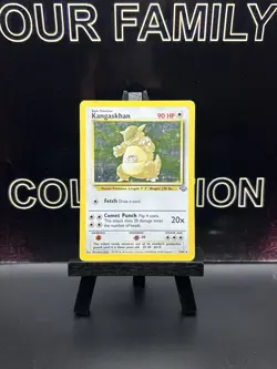 Kangaskhan Jungle Set Rare 21/64 Pokemon Card WOTC 1999 MP - Image 1