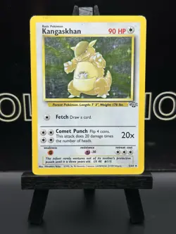 Kangaskhan Jungle Set Rare 21/64 Pokemon Card WOTC 1999 MP - Image 2