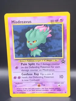 MISDREAVUS POKEMON CARD 2007 Nintendo PROMO Card #39 Pain Split ( 1995-2001 ) - Image 1