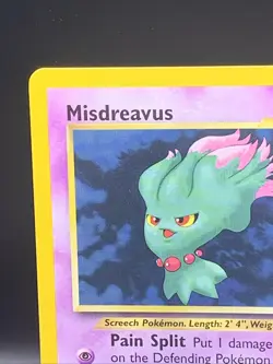 MISDREAVUS POKEMON CARD 2007 Nintendo PROMO Card #39 Pain Split ( 1995-2001 ) - Image 3