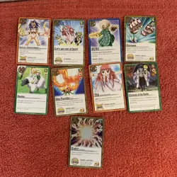 ZATCH BELL The Card Battle 1 Holo Foil card (9 cards) TIA ALONG WITH MEGUMI - Image 1