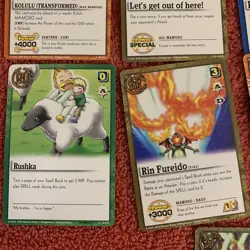 ZATCH BELL The Card Battle 1 Holo Foil card (9 cards) TIA ALONG WITH MEGUMI - Image 3