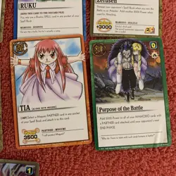 ZATCH BELL The Card Battle 1 Holo Foil card (9 cards) TIA ALONG WITH MEGUMI - Image 5