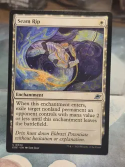 4x Set Four U 0034 Seam Rip Enchantment Uncommon EOE Edge of Eternities MTG Card - Image 1