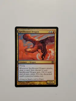 MtG Spellbound Dragon LP x1 - Alara Reborn - Image 1