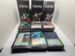 Bulk Lot of Final Fantasy MTG - FILL YOUR BINDER!!! 450+ Cards w/ 150+ FOILS!!! - Image 1