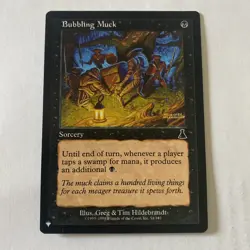 Bubbling Muck Magic The Gathering The List Reprints MTG Mystery Booster NM - Image 1