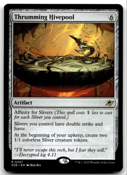 #247 Thrumming Hivepool NM 2025 MTG Edge of Eternities R - Image 1