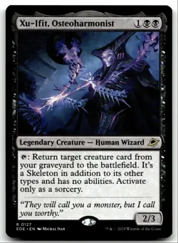 #127 Xu-Ifit, Osteoharmonist NM 2025 MTG Edge of Eternities R - Image 1