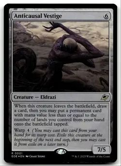 #1 Anticausal Vestige NM 2025 MTG Edge of Eternities R - Image 1