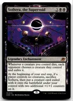 #115 Sothera, the Supervoid NM 2025 MTG Edge of Eternities M - Image 1
