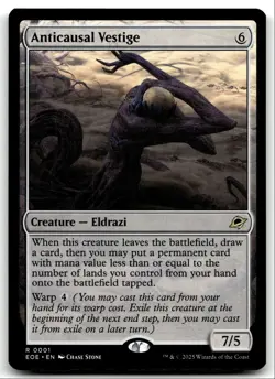 #1 Anticausal Vestige NM FOIL 2025 MTG Edge of Eternities R - Image 1