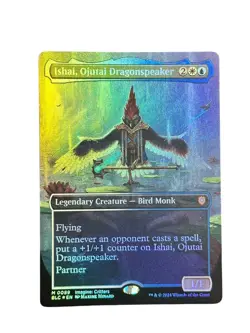 MTG Ishai, Ojutai Dragonspeaker Foil (Borderless) BLC #0089 - Image 1