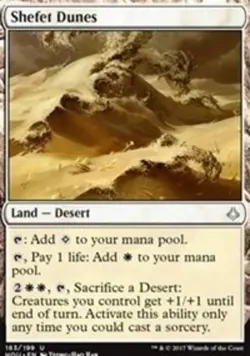 Hero Deal, English - 4 x MTG Shefet Dunes Hour of Devastation - Image 1
