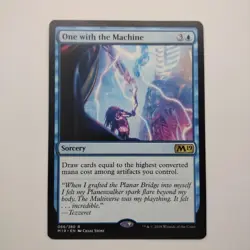 One with the Machine | MTG | M19 | 066/280 | Same Day Shipping! - Image 1