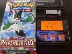 Pokemon Paldea Evolved Booster Pack Sealed 22.91g 3.75mm - Image 1