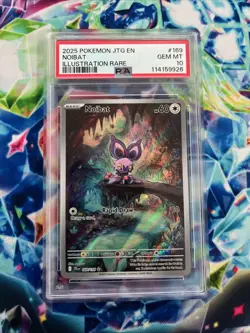 PSA 10 GEM MINT - Noibat #169 [IR] Pokemon TCG Journey Together - EN - Image 1