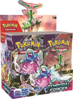 POKEMON SCARLET & VIOLET: TEMPORAL FORCES BOOSTER BOX Factory Sealed - Image 1