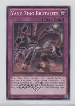 Yang Zing Brutality Unlimited YuGiOh The New Challengers #NECH-EN075 1s3 - Image 1