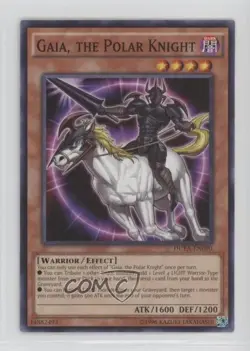 Gaia The Polar Knight Unlimited YuGiOh Duelist Alliance #DUEA-EN090 1s3 - Image 1