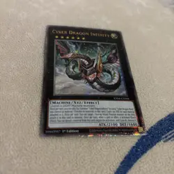 Cyber Dragon Infinity RA04-EN068 Quarter Century Secret Rare Yugioh M/NM - Image 2