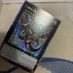 Cyber Dragon Infinity RA04-EN068 Quarter Century Secret Rare Yugioh M/NM - Image 4