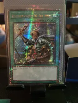 Reinforcement Of The Army Quarter Century Secret Rare RA01-EN051 Yugioh - Image 1