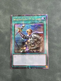 Reinforcement Of The Army Quarter Century Secret Rare RA01-EN051 Yugioh - Image 1
