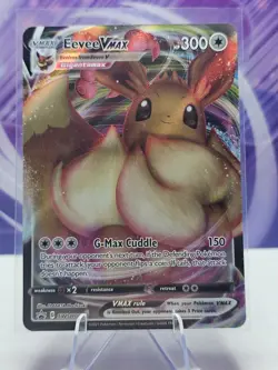 Eevee VMAX - SWSH087 - Rare Holo Promo Card - Pokemon Shining Fates NM - Image 1