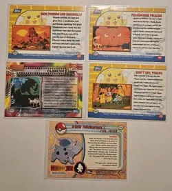 Topps Pokemon 10 Card Lot Vintage Lot #3 - LP - Image 5