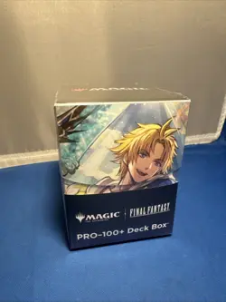 Ultra Pro Magic The Gathering FINAL FANTASY Tidus, Yuna's Guardian Card Deck Box - Image 1