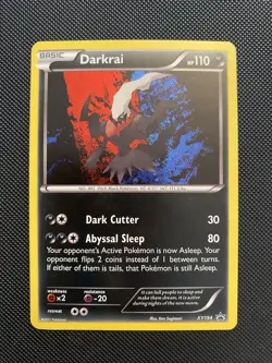 Pokemon Darkrai TCG XY Black Star Promos Holo Card XY194 NM - Image 1