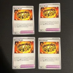 Brave Bangle lot of 4 #080/086 SV: White Flare Pokemon Card TCG - Image 1