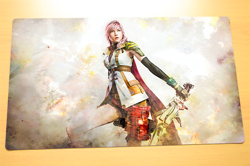 No.1500 Final Fantasy TCG Playmat Lightning Claire FF Gaming Mat Custom Card Mat - Image 1