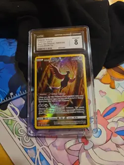 Galarian Articuno SWSH282 Black Star Promo Card Crown Zenith Holo Near Mint 8 - Image 1