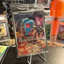 1 Team Rocket's Wobbuffet 203 Sv: Scarlet & Violet Promo Card Holo Sealed!! - Image 1