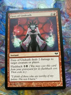 Fires of Undeath 88/158 Dark Ascension Magic The Gathering MTG Card - Image 1