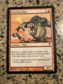 Magic the Gathering DROOLING OGRE Darksteel MTG - Image 1