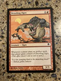 Magic the Gathering DROOLING OGRE Darksteel MTG - Image 2