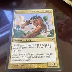 Rakeclaw Gargantuan English Magic the Gathering MTG Commander 2013 TCG CARD - Image 1