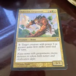 Rakeclaw Gargantuan English Magic the Gathering MTG Commander 2013 TCG CARD - Image 2