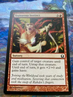 Traitorous Instinct Return to Ravnica 109/274 MTG Magic The Gathering Card - Image 1
