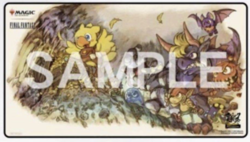 MTG Playmat 2 Set Final Fantasy Chocobo Mystery Dungeon Clue Great War Moogle FF - Image 3