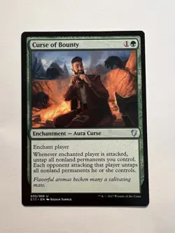 Curse of Bounty - MTG Commander 2017 - NM - Image 1