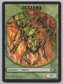MTG (10) Insect Token - Magic 2010 (M10) 6/8 -s63 - Image 2