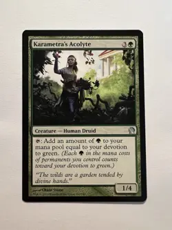 Karametra's Acolyte - MTG Theros - NM - Image 1