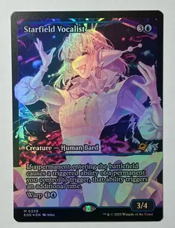 Starfield Vocalist (Showcase Foil) Mythic - MTG Edge of Eternities #359 NM - Image 1