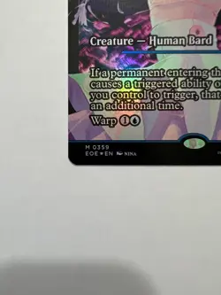 Starfield Vocalist (Showcase Foil) Mythic - MTG Edge of Eternities #359 NM - Image 3