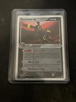 Pokemon Umbreon EX Unseen Forces Ultra Rare #112 Near Mint - Image 1