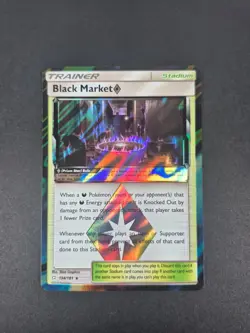 Pokemon TCG - Black Market - 134/181 - Sun & Moon: Team Up - Prism Star Rare - Image 1